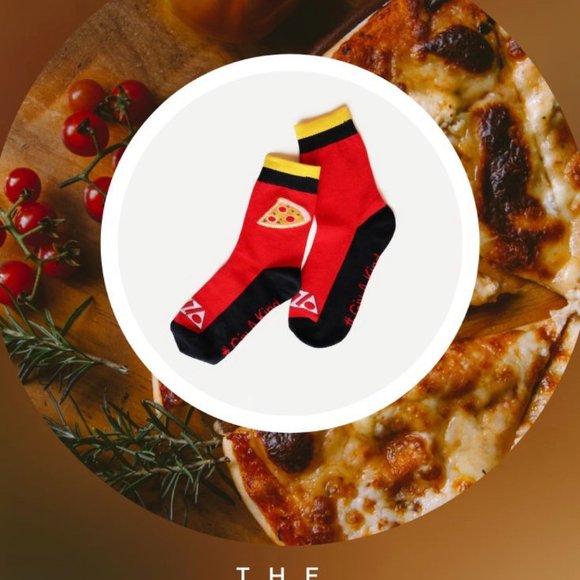 Brand new, Pizza socks, 100% organic cotton, unisex, size 7-12 - Picture 3 of 10